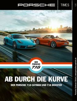 AB DURCH DIE KURVE - TIMES - Porsche AMAG Retail