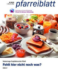 Fehlt hier nicht noch was? - Muttertags-Zopfaktion der Pfadi - 9/2019 1. bis 15. Mai - Pfarrei Rothenburg
