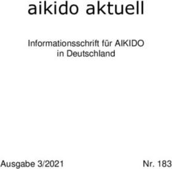 Aikido aktuell Informationsschrift f&uuml;r AIKIDO in Deutschland - Ausgabe 3/2021