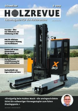 Fachmagazin für die Holzbranche - Holzrevue