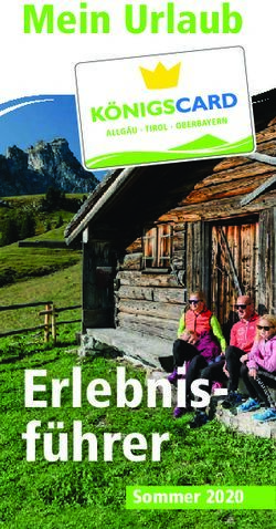 Erlebnis-f&uuml;hrer - Mein Urlaub - Sommer 2020 - K&ouml;nigsCard