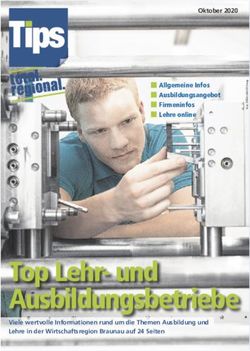Top Lehr- und Ausbildungsbetriebe - Oktober 2020 - Tips.at