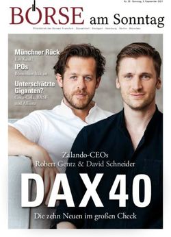 DAX40 Zalando-CEOs Die zehn Neuen im großen Check - Münchner Rück