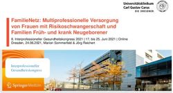 FamilieNetz: Multiprofessionelle Versorgung von Frauen mit Risikoschwangerschaft und Familien Fr&uuml;h- und krank Neugeborener