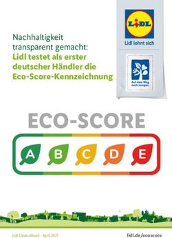 Lidl testet als erster deutscher Händler die Eco-Score-Kennzeichnung - Nachhaltigkeit transparent gemacht