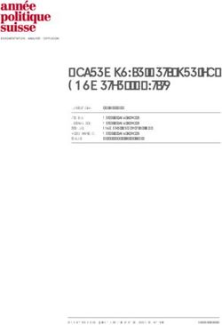 Ausgewählte Beiträge zur Schweizer Politik - Année politique ...