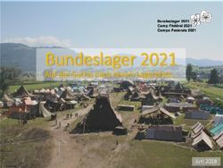 Bundeslager 2021 Auf der Suche nach einem Lagerplatz - Bula21