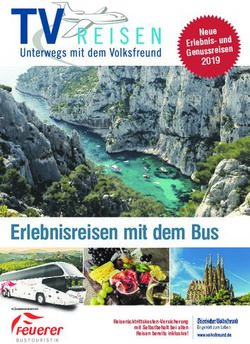 Erlebnisreisen mit dem Bus 2019 - Feuerer Reisen