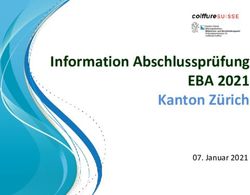 Information Abschlusspr&uuml;fung - EBA 2021 07. Januar 2021 - coiffureSUISSE ...