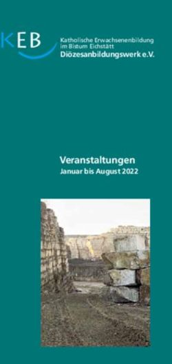 Veranstaltungen Januar bis August 2022 - Di&ouml;zesanbildungswerk e.V - Bistum Eichst&auml;tt