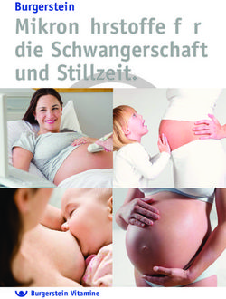 Mikronährstoffe für die Schwangerschaft und Stillzeit - Burgerstein - Burgerstein Vitamine