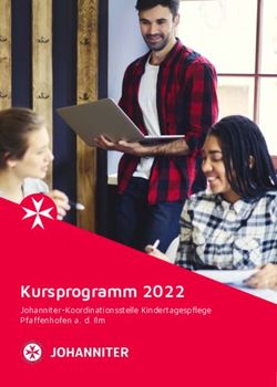 Kursprogramm 2022 Johanniter-Koordinationsstelle Kindertagespflege Pfaffenhofen a. d. Ilm
