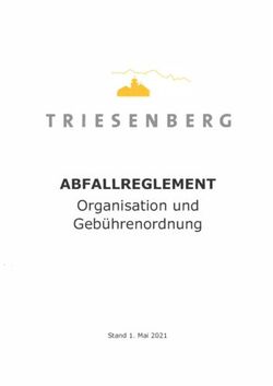 TRIESENBERCi Organisation Geb&uuml;hrenordnung und - ABFALLREGLEMENT - Triesenberg (LI)