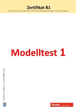 Modelltest 1 - Zertifikat B1 - Hueber Verlag