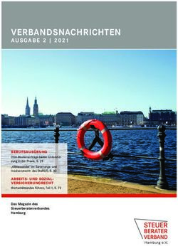 VERBANDSNACHRICHTEN AUSGABE 2