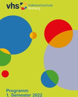 Programm 2 - Volkshochschule Stolberg - VHS Stolberg