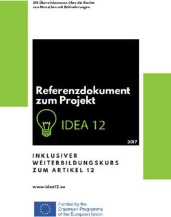 Referenzdokument zum Projekt - ZUM ARTIKEL 12 - IDEA 12