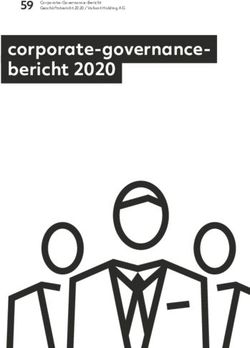 Corporate-governance-bericht 2020 - Valiant