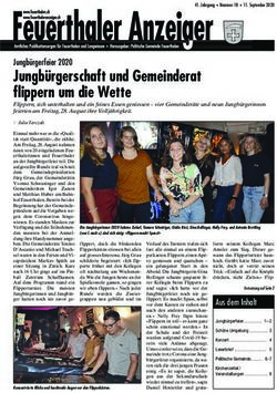 Jungb&uuml;rgerschaft und Gemeinderat flippern um die Wette