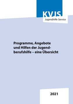 Programme, Angebote und Hilfen der Jugend-berufshilfe - eine &Uuml;bersicht 2021 - Jugendhilfe-Service - KVJS
