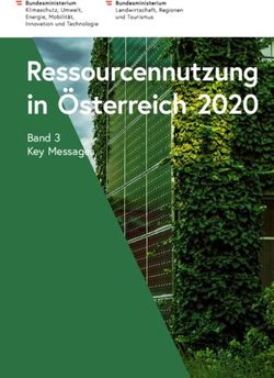 Ressourcennutzung in &Ouml;sterreich 2020 - Band 3 Key Messages - Bundesministerium ...