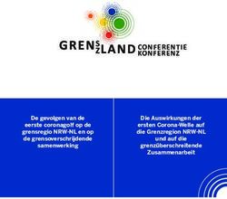 CONFERENTIE KONFERENZ - De gevolgen van de - Kennisbank Openbaar Bestuur