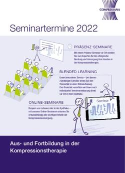 Seminartermine 2022 - COMPRESSANA Seminare