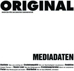 ORIGINAL - Original Magazin