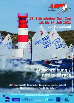 Ausschreibung / notice of race - St&ouml;rtebeker Opti Cup 10. bis 14. Juli 202 1 vor Helgoland - St&ouml;rtebeker Opti-Cup