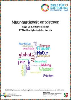Nachhaltigkeit entdecken - Tipps und Aktionen zu den 17 Nachhaltigkeitszielen der UN - NABU Krefeld/Viersen
