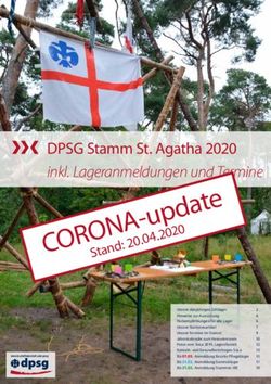 DPSG Stamm St. Agatha 2020 inkl. Lageranmeldungen und Termine - DPSG St. Agatha Dorsten