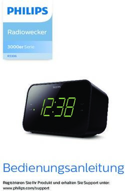 Bedienungsanleitung - Radiowecker 3000er Serie
