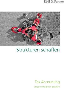Strukturen schaffen Tax Accounting - Steuern erfolgreich gestalten