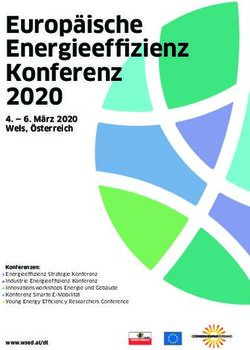 Europ&auml;ische Energieeffizienz Konferenz 2020 - Nachhaltig ...
