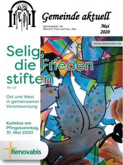 Gemeinde aktuell Mai 2020 2010 - kath-zeitz.de