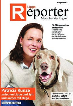 Patricia Kunze zwischen Lippe und Sylt und immer mit Hugo - Reporter Lippe