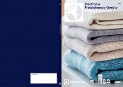 Electrolux Freistehende Ger&auml;te Produkt&uuml;bersicht 2016 - Wagner ...