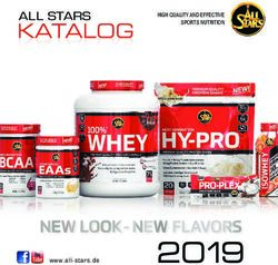 KATALOG ALL STARS HIGH QUALITY AND EFFECTIVE SPORTS NUTRITION