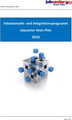 Arbeitsmarkt- und Integrationsprogramm Jobcenter Kreis Pl&ouml;n 2018