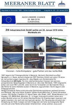 AUCH UNSERE CHANCE 26. MAI 2019 - EUROPAWAHL ZIS Industrietechnik GmbH weihte am 24. Januar 2019 dritte