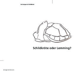Schildkr&ouml;te oder Lemming?