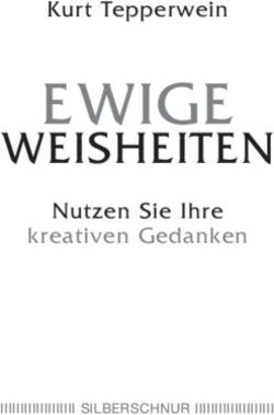 EWIGE WEISHEITEN Kurt Tepperwein Nutzen Sie Ihre kreativen Gedanken