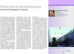 Rahmenplan f&uuml;r die Modernisierung - Wohnpark Strubergasse in Salzburg - Schulze Darup