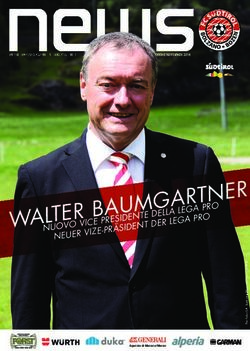 NEUER VIZE-PR&Auml;SIDENT DER LEGA PRO - FC S&uuml;dtirol