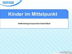 Kinder im Mittelpunkt - Weltkindertag im bayerischen Kinderfu&szlig;ball - WWW.BFV.DE