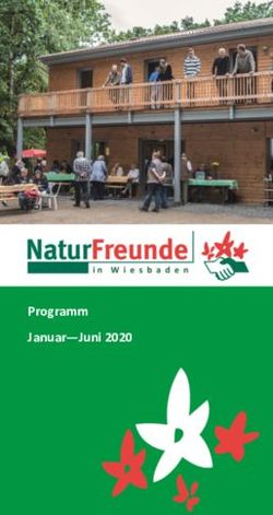 Programm Januar-Juni 2020 - NaturFreunde in Wiesbaden