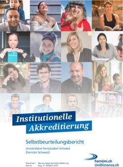 INSTITUTIONELLE AKKREDITIERUNG - FERNUNI SCHWEIZ