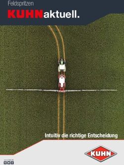 Aktuell. Feldspritzen - Kuhn