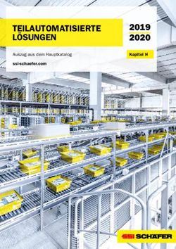 TEILAUTOMATISIERTE L&Ouml;SUNGEN - 2019 2020 Kapitel H - SSI Schaefer
