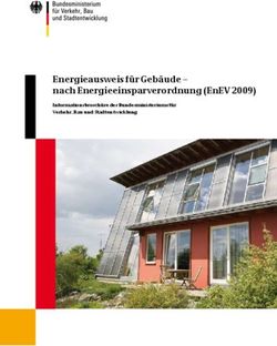 ENERGIEAUSWEIS F&Uuml;R GEB&Auml;UDE - NACH ENERGIEEINSPARVERORDNUNG (ENEV 2009) - INFORMATIONSBROSCH&Uuml;RE DES BUNDESMINISTERIUMS F&Uuml;R VERKEHR, BAU UND ...